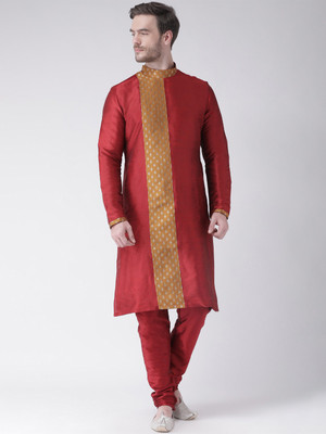 DEYANN Men Kurta Churidar Set