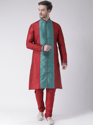 DEYANN Men Kurta Churidar Set