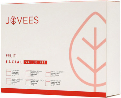 JOVEES Fruit Facial Value Kit(6 x 44.17 g)