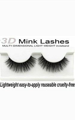 SV BEAUTY 3D MINK FALSE THICKEST EVER EYE LASHES NATURAL PREMIUM QUALITY EYELASHES HANDMADE(Pack of 2)