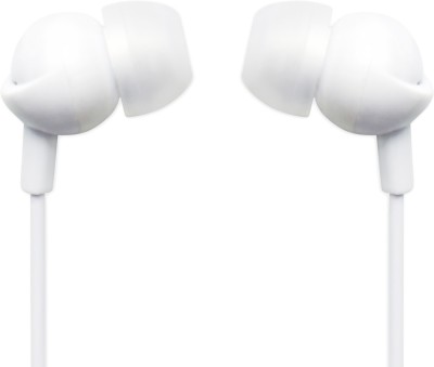 Temperia Ultra Deep Extra Bass 600 Wired Headset(White, In the Ear)