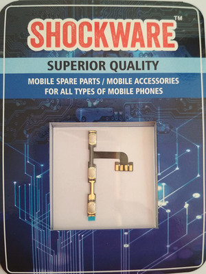 Shockware Power On Off Volume Up Down Key Flex Cable_49 Redmi Note 5 Pro Power ON/OFF Button