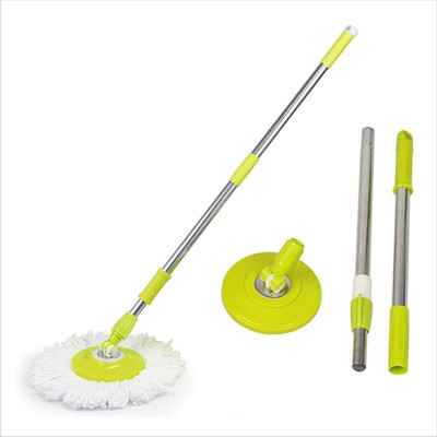 SMG Magic Mop rod 360 Degree Rotating Mop Stick Wet & Dry Mop(Blue)