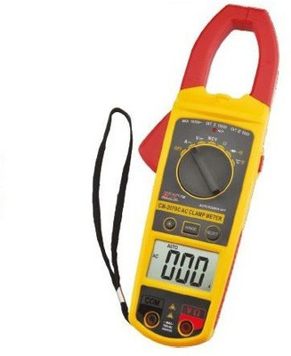 HTC Instrument CM-2070C Digital AutoRange AC Clamp Meter 1000 Amp with Temperature by Supreme Traders Supertronics1989 Digital Multimeter(6000 Counts)