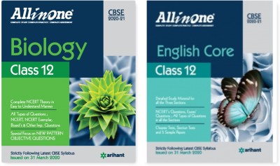 Arihant Cbse All In One Class 12 Biology , English 2020-2021(Paperback, ARIHANT NEAM)