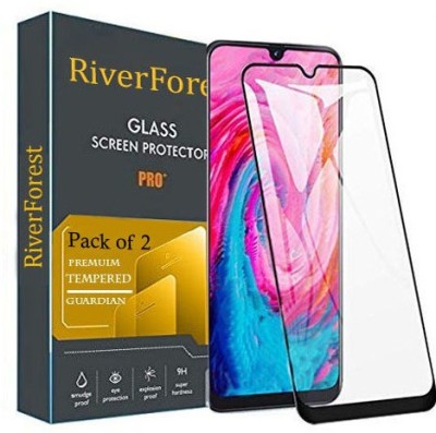 RiverForest Edge To Edge Tempered Glass for Realme X2, Realme XT(Pack of 2)