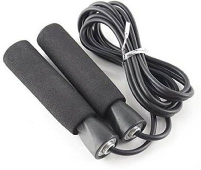 CTC CREATION Skipping Rope for Multi Workout Ball Bearing Skipping Rope(Black, Length: 200 cm)