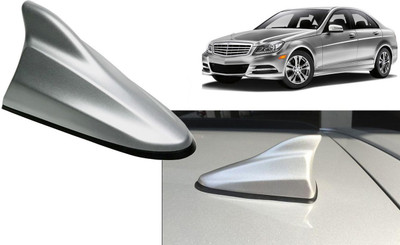 Auto Kite Silver Shark Fin Replacement Signal (AM/FM)Receiver Antenna-FEA-10778 Hidden Vehicle Antenna