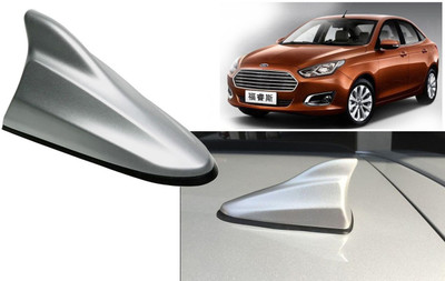 Auto Kite Silver Shark Fin Replacement Signal (AM/FM)Receiver Antenna For Escort Hidden Vehicle Antenna