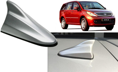 Auto Kite Silver Shark Fin Replacement Signal (AM/FM)Receiver Antenna-FEA-134 Hidden Vehicle Antenna