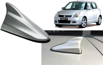 Auto Kite Silver Shark Fin Replacement Signal (AM/FM)Receiver Antenna-FEA-10744 Hidden Vehicle Antenna