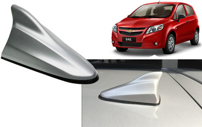 Auto Kite Silver Shark Fin Replacement Signal (AM/FM)Receiver Antenna-FEA-1114 Hidden Vehicle Antenna