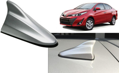 Auto Kite Silver Shark Fin Replacement Signal (AM/FM)Receiver Antenna-FEA-126 Hidden Vehicle Antenna
