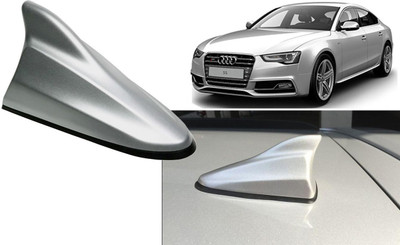 Auto Kite Silver Shark Fin Replacement Signal (AM/FM)Receiver Antenna For S5 Hidden Vehicle Antenna