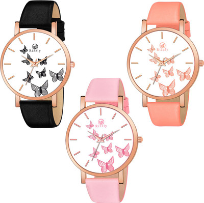 Rizzly Designer Analog Watch  - For Girls
