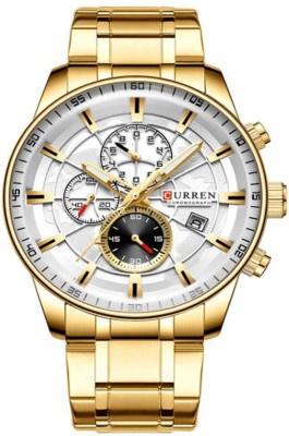 Curren CR-8362-Gold Analog Watch  - For Men