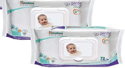 HIMALAYA Gentle baby wipes(2 Wipes)