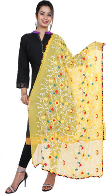 Zaributi Chiffon Embroidered Women Dupatta