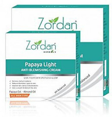 Zordan Herbals Papaya Light Anti Blemishing Cream(100 g)