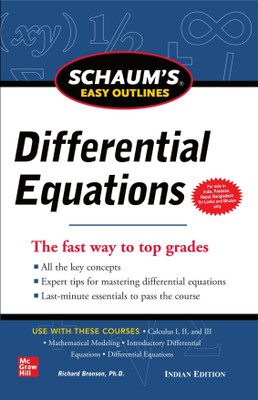 Schaum's Easy Outline Of Differential Equations | Revised Edition(Paperback, Richard Bronson)