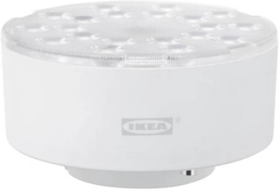 IKEA 7 W Round LED Bulb(White)