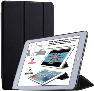 DuraSafe Cases Flip Cover for Apple iPad mini 5 7.9 inch(Black, Hard Case, Pack of: 1)