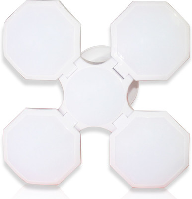 Pick Ur Needs Foldable Light Fan Led Blade Bulb Super Bright Angle Adjustable Home Ceiling Pendants Ceiling Lamp(White)