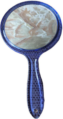 Fantasy Mirror Two Way Handle Round Mirror for Shaving and Makeup