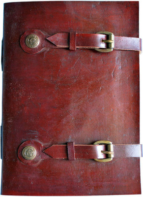 Parmatma Handicrafts Handmade Journal B5 Journal Unruled 200 Pages(Brown)