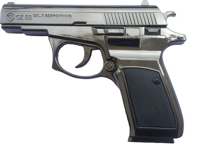 NSV Gun Style CZ-83 Machine Lighter with Loading System With Half Pull Back System Lighter Nickel Gas Lighter(Silver, Pack of 1)