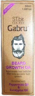 GABRU Beardo Oil for Beard Growth Hair Oil  (50 ml)