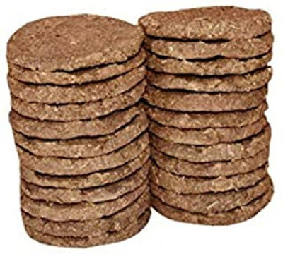Rolimoli Hawan Kund Cow Dung Cake Set Pack of 24 Pc/Cow Cake