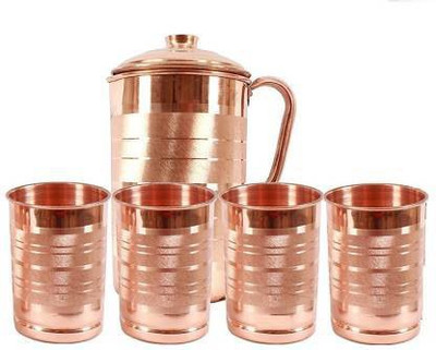 Sirat 3 NO JUG 4 GLASS Jug Glass Set(COPPER)