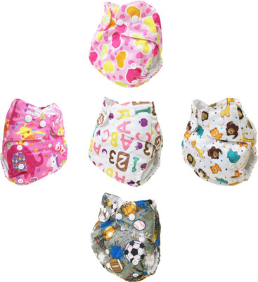 MOM'S PRIDE Reusable Exclusive Pocket Cloth Diapers