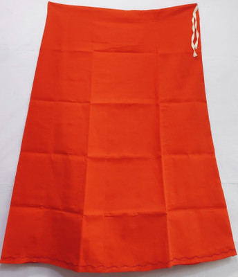 SGG INSKIRT MALLI 7 PART DARK ORANGE Cotton Blend Petticoat(XXL)