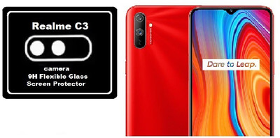 ISAAK Back Camera Lens Glass Protector for Realme C3(Pack of: 1)