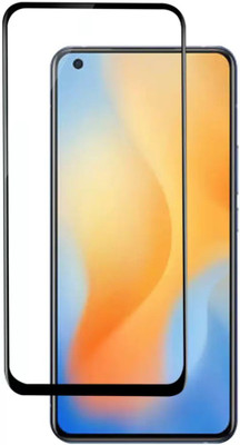 HI-TECH Edge To Edge Tempered Glass for Vivo X50(Pack of 1)