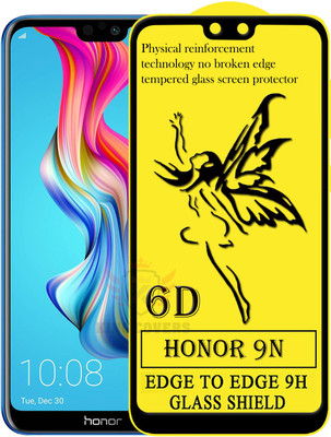 KING COVERS Edge To Edge Tempered Glass for Honor 9N(Pack of 1)
