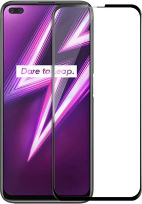 Kruvln Edge To Edge Tempered Glass for Realme X50 Pro(Pack of 1)