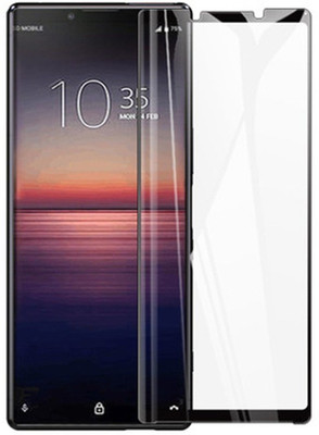 Elica Edge To Edge Tempered Glass for Sony Xperia 1 II(Pack of 1)