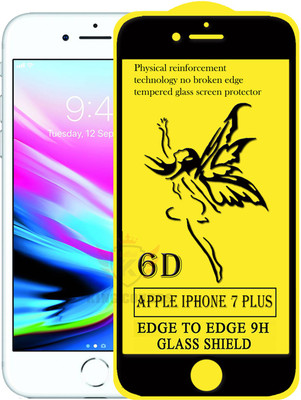 KING COVERS Edge To Edge Tempered Glass for Apple iPhone 7 Plus(Pack of 1)