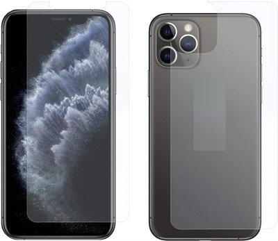 ELEF Front and Back Tempered Glass for Apple Iphone 11 Pro max(Pack of 2)