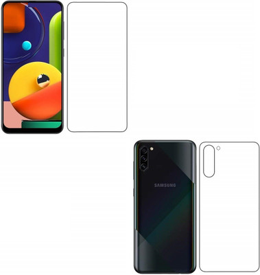 ELEF Front and Back Tempered Glass for Samsung Galaxy M11(Pack of 2)