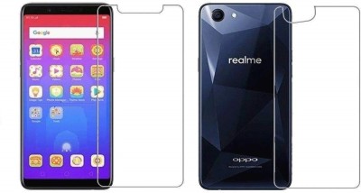 ELEF Front and Back Tempered Glass for OPPO Realme 1(Pack of 2)