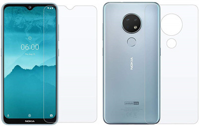 ELEF Front and Back Tempered Glass for Nokia 6.2(Pack of 2)