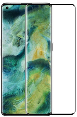 Elica Edge To Edge Tempered Glass for Oppo Find X2(Pack of 1)