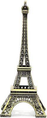 manzees Manzees Eiffel Tower Decorative Showpiece, Statue ( 23 cm ) Decorative Showpiece  -  23 cm(Polyresin, Copper)