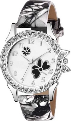 DYH Enterprise Round Dial Special Floaral Series Analog Watch  - For Girls