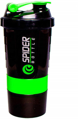 Faishionpro 500 ml Plastic Shaker(Pack of 1, Green)