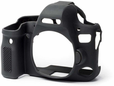 Amabu Camera Silicone Protective Camera Case Cover Compatible with 6D Mark II (Black)  Camera Bag(Black)